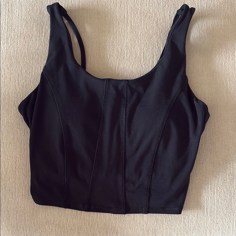 Black athletic top